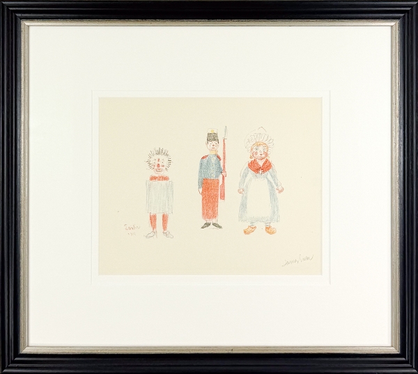 ENSOR James - De Duivel - De Houten Soldaat - De Pop